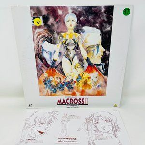 OVA Mecha Anime Laserdisc Macross II Lovers Again Vol 6 Sing Along Beal-409 Japa
